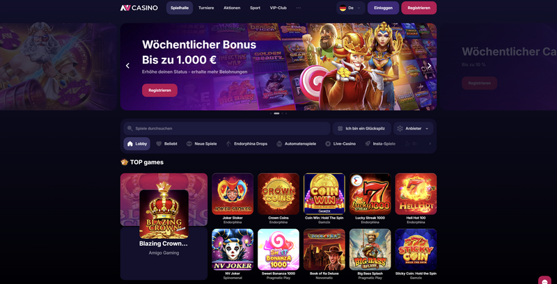 Utvärdering av NV Gambling-företag